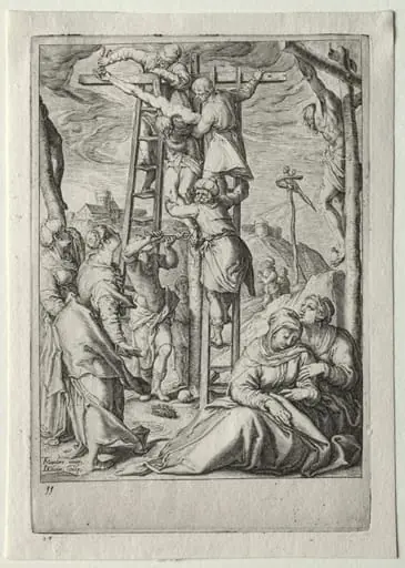 Passion Set:  Descent from the Cross