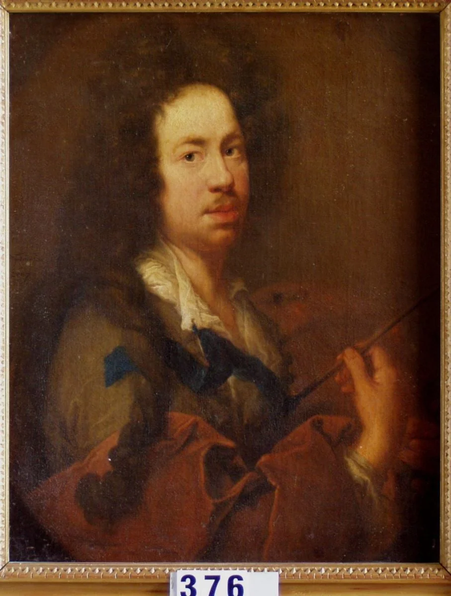 Autoportret Johann Peter Feuerlein, by Johann Peter Feuerlein, unspecified, 1697