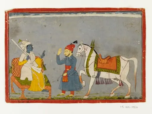Vishnu as Kalki