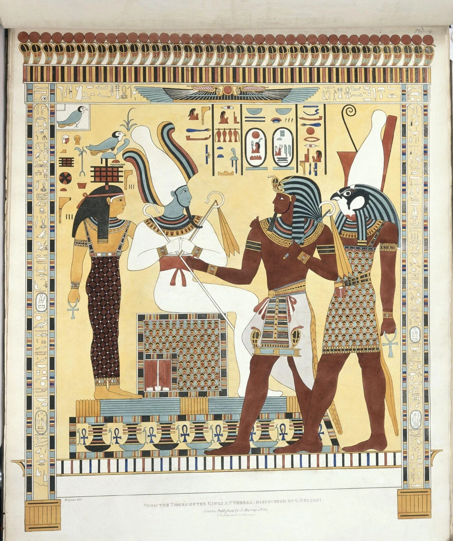 Plates Illustrative Of The Researches And Operations Of G. Belzoni In Egypt And Nubia