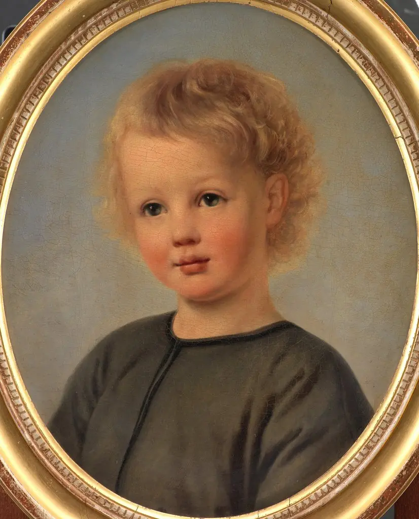 Portræt af Holger Aagaard Hammerich som 4-årig