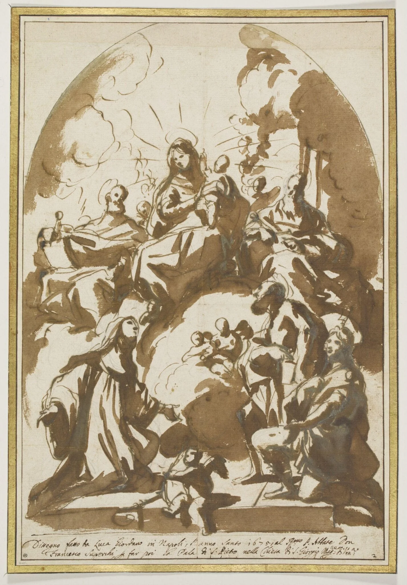 The Virgin and Child, by Luca Giordano, 1675