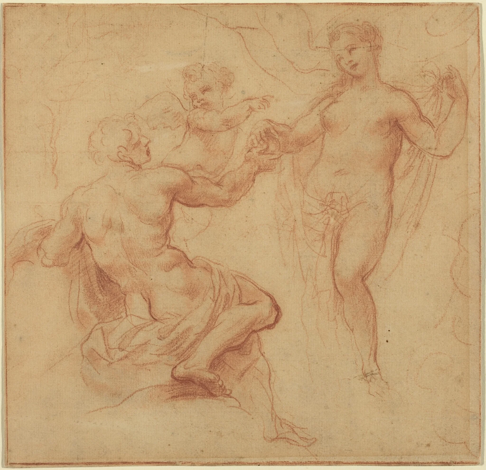 Paris Awarding the Apple to Venus