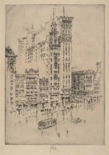 Union Square, Rainy Day