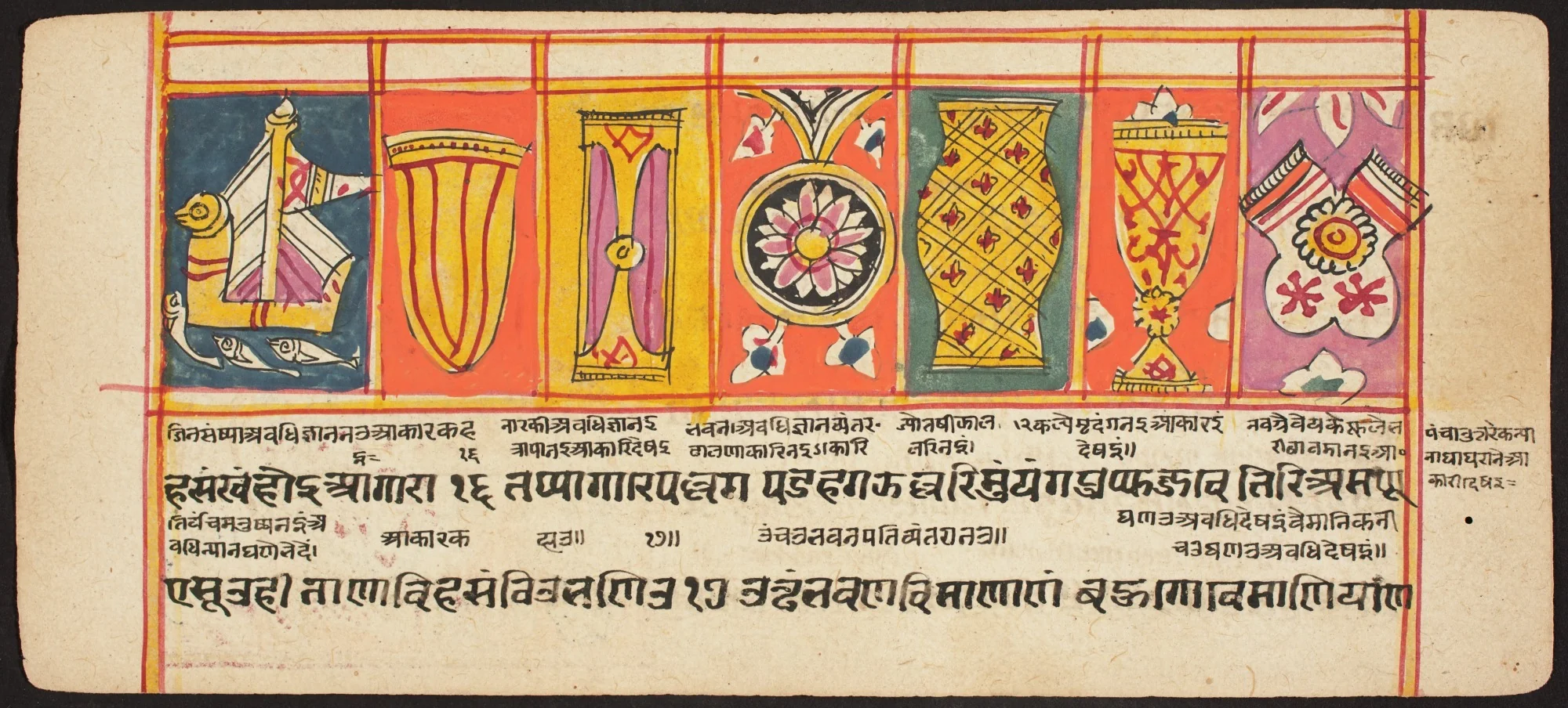 Tantric Manuscript "Sangrahani Sutra", by Unknown, unspecified