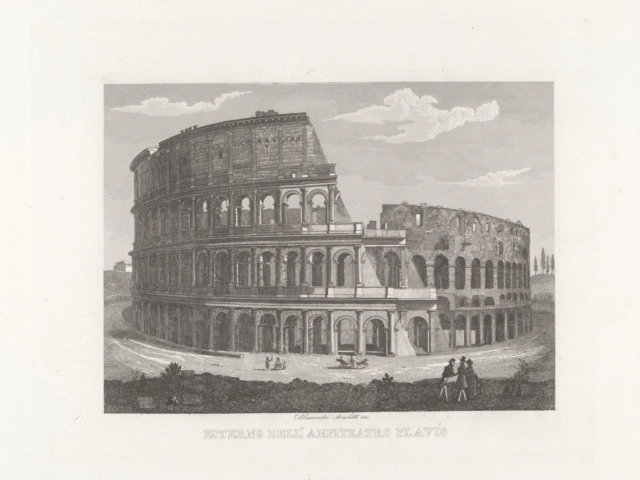 H Beard Print Collection, by Alessandro Moschetti, 1850