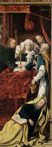 Altarflügel Marientod