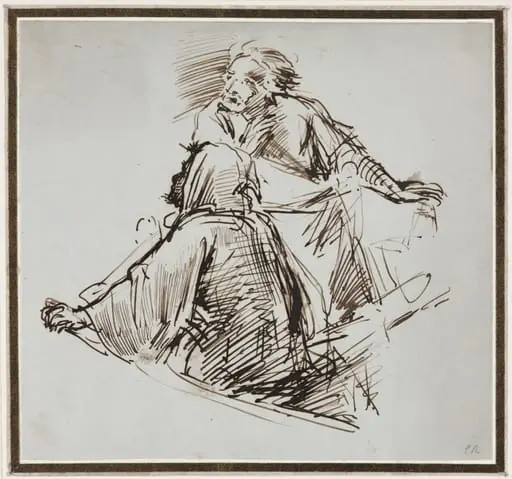 Two Male Figures
