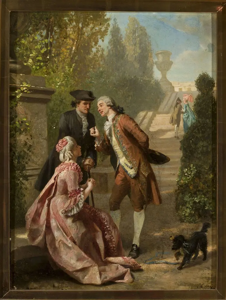 Scene in a park