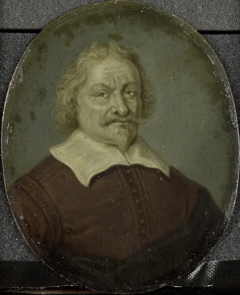Portrait of David Lingelbach I, Founder of the  Nieuwe Doolhof (New Labyringh), Amsterdam