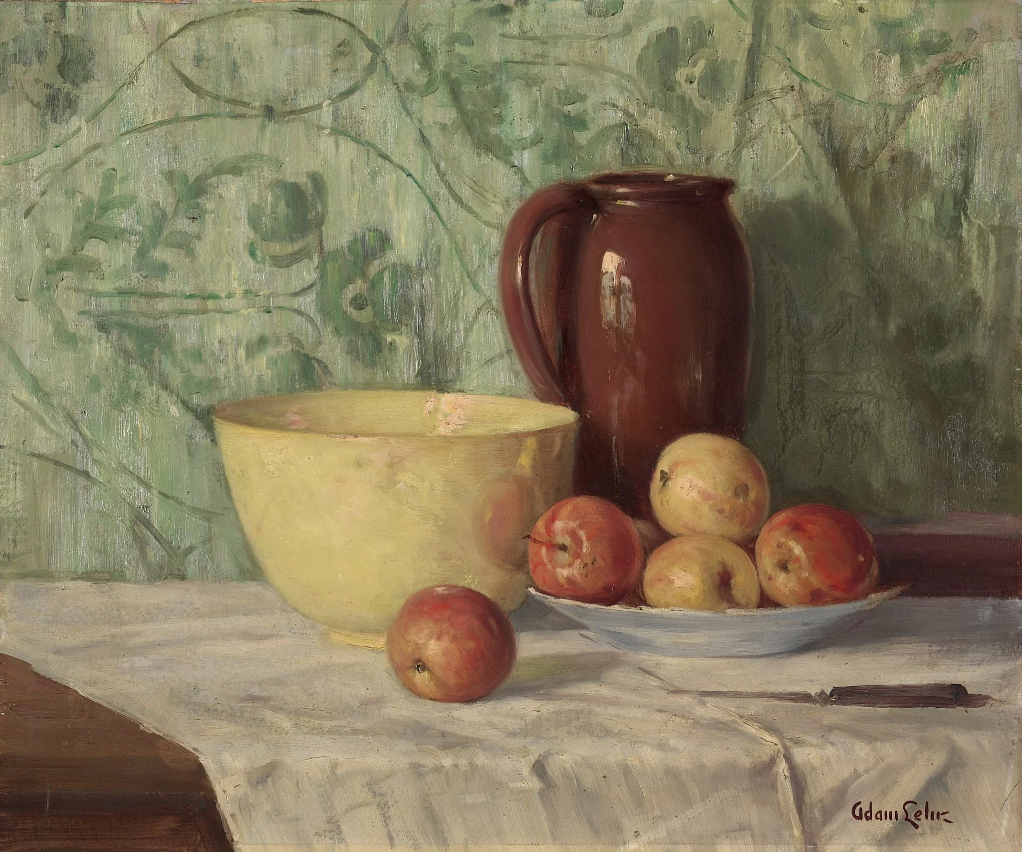Still Life, by Adam Lehr, unspecified, 1923