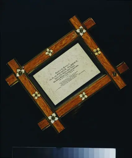 Memorial card for Albert