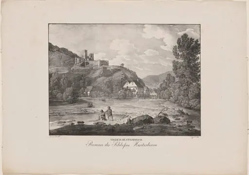 Nieder-Oesterreich, Ruinen des Schlosses Hinterhaus (Lower Austria, Ruins of Hinterhaus Castle)