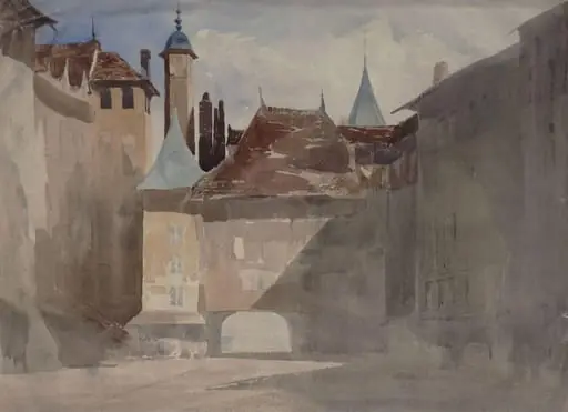 La Place du Molard, Geneva