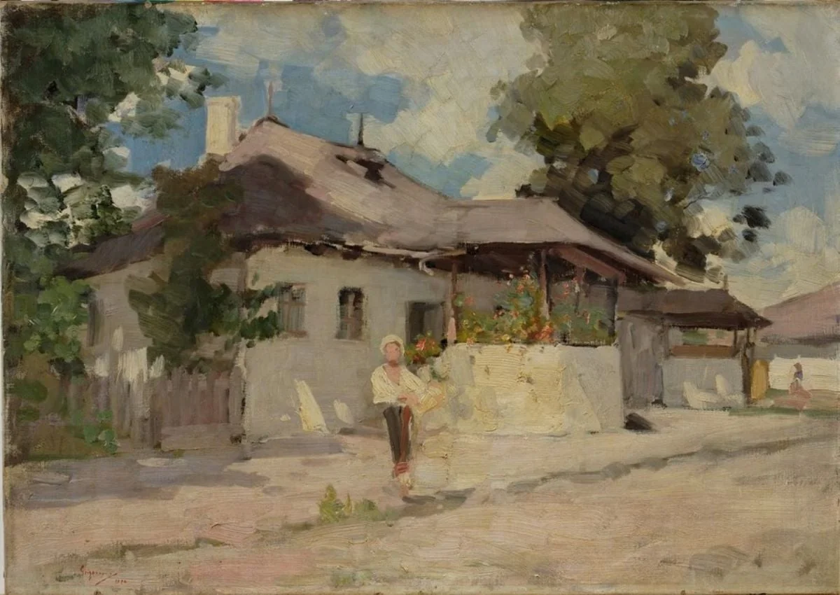 Casa pictorului la Câmpina, by Nicolae Grigorescu, 1850