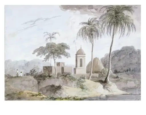 View near Bandell, India