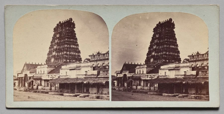 Tamil Gateway (Gopura), Tamil Nadu, by Unknown, 1860