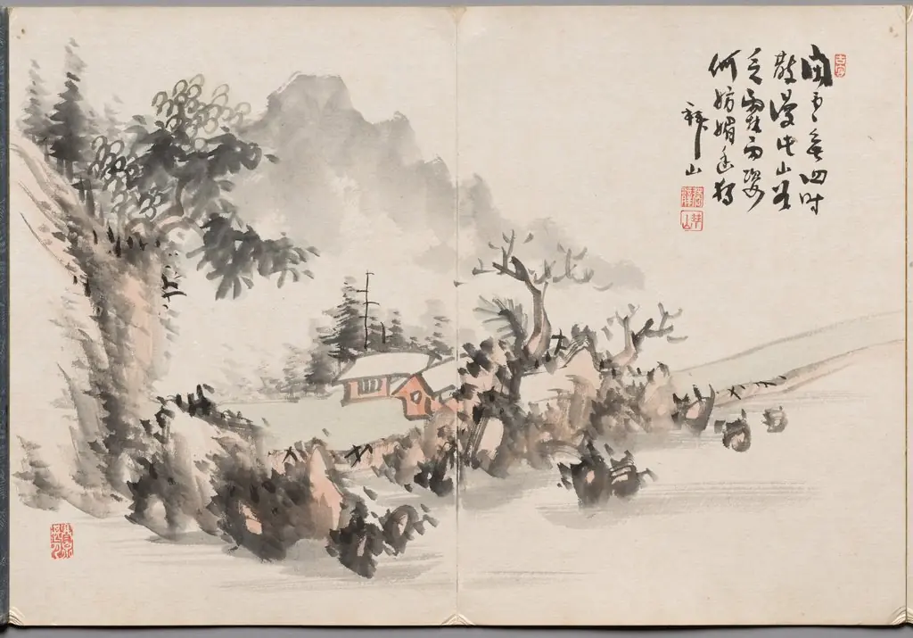 Painting Six from Album of Paintings by Haizan