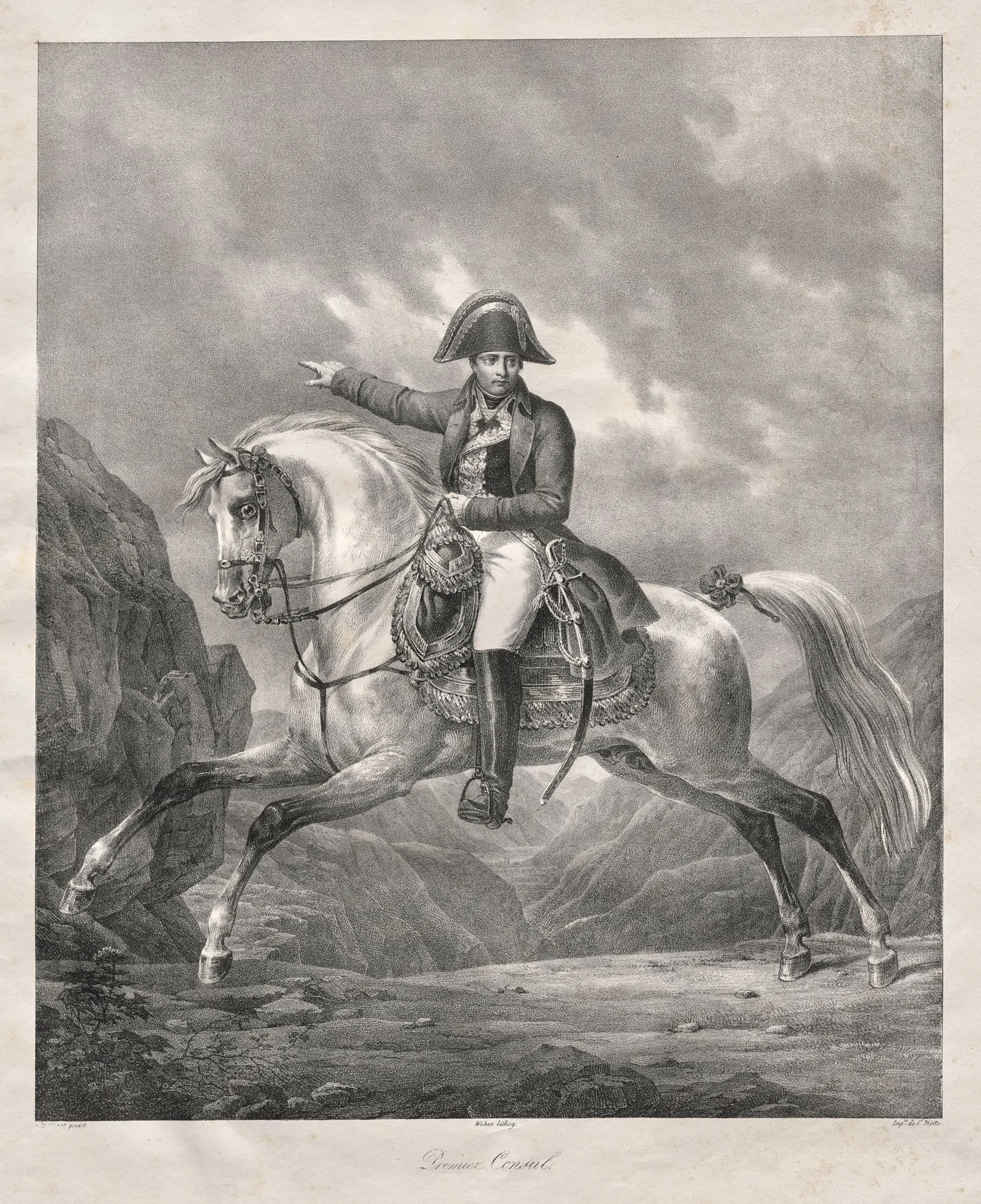 Premier Counsul, by Antoine Jean Weber, 1823