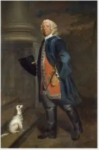 Portrait of Charles Tottenham in his Boots