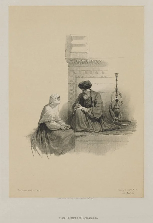 Egypt and Nubia, Volume III: The Letter-Writer, Cairo