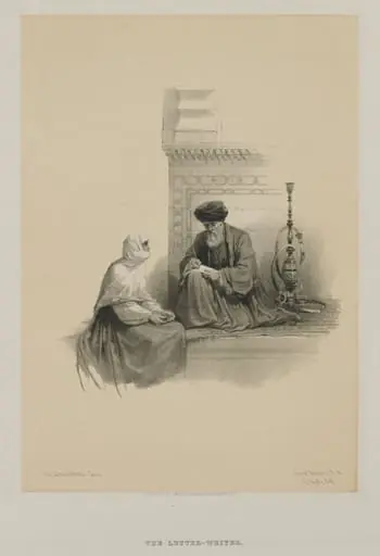 Egypt and Nubia, Volume III: The Letter-Writer, Cairo