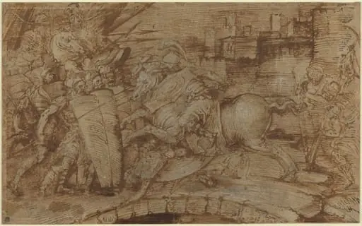 Horatius Cocles Defending Rome