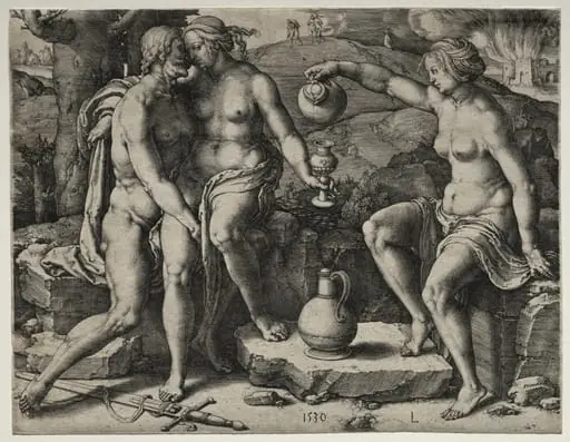 Lot and His Daughters