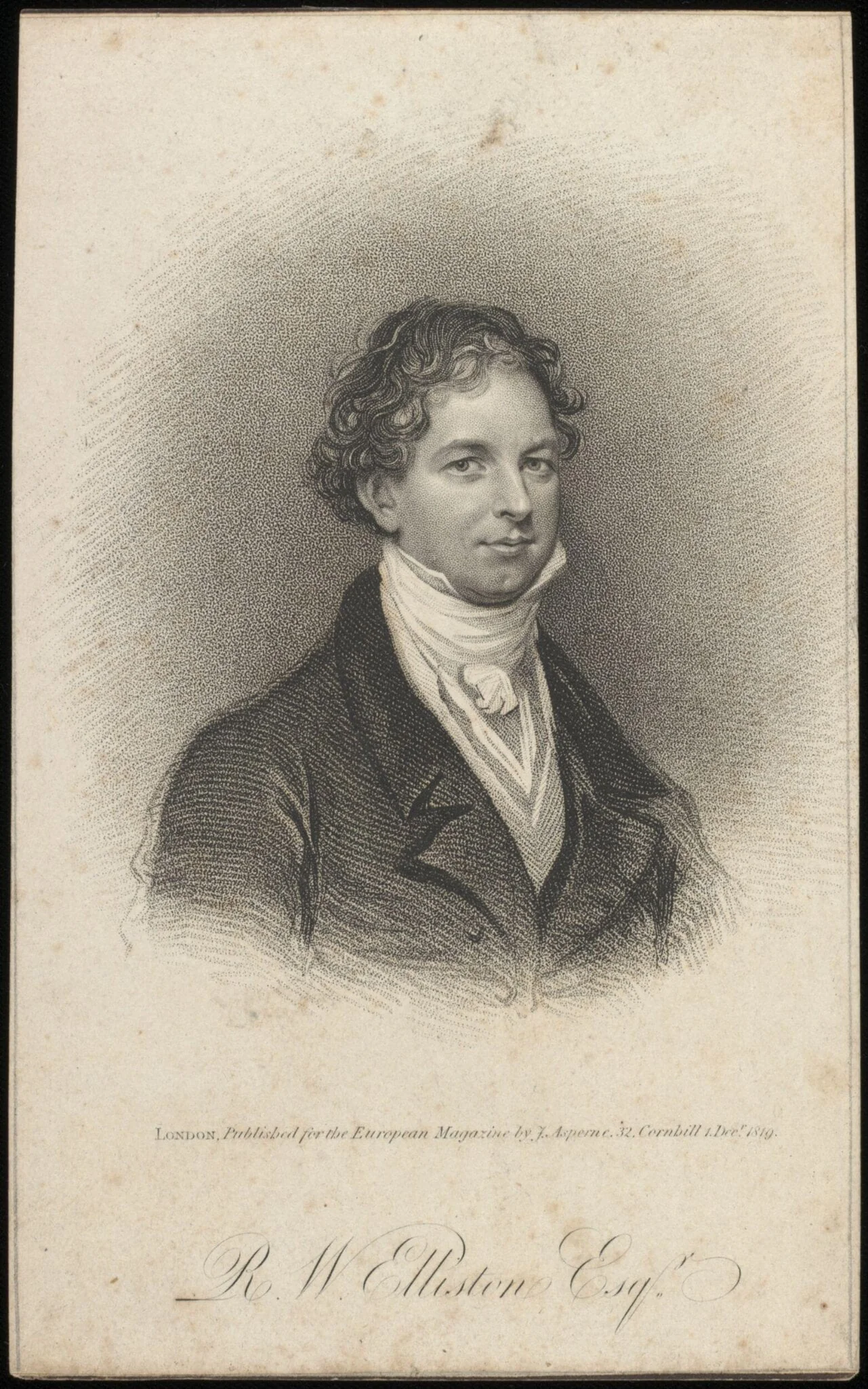 H Beard Print Collection, by J. Asperne, 1