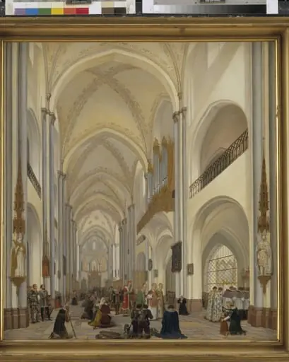 The Interior of Roskilde Cathedral
