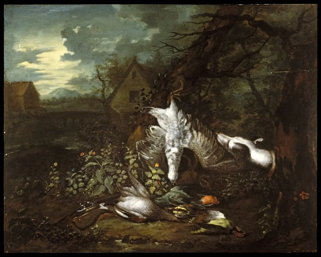 Still Life with Dead Game Birds