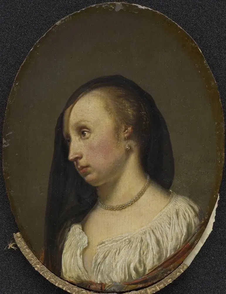 Portrait of the Wife of the Artist, Cunera van der Cock