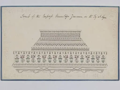 Tomb of Mumtaz Mahal, Agra.
