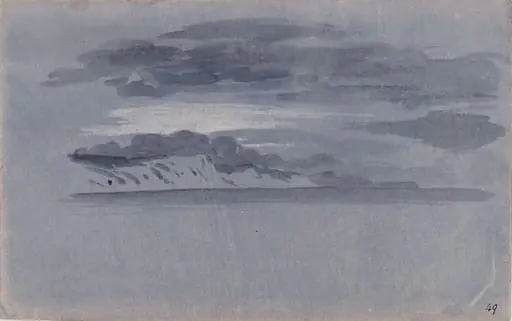 Study of cliffs and the sea
