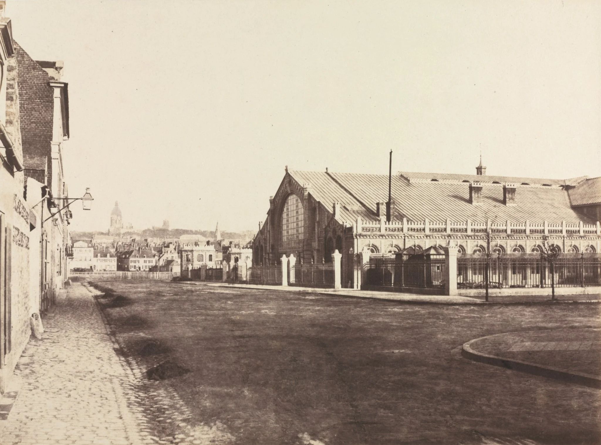 South Gable of the Boulogne Railway Station