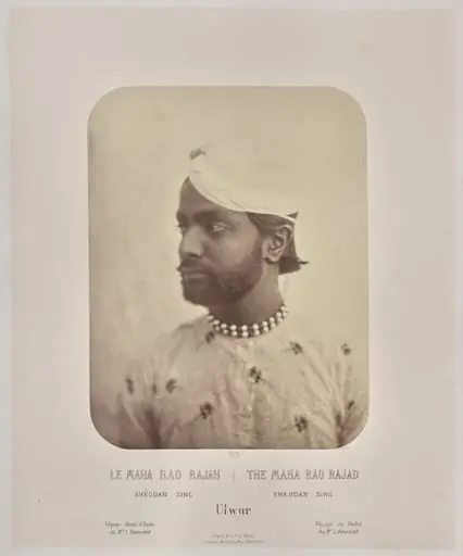 The Maha Rao Rajad, Sheodan Sing, Ulwur