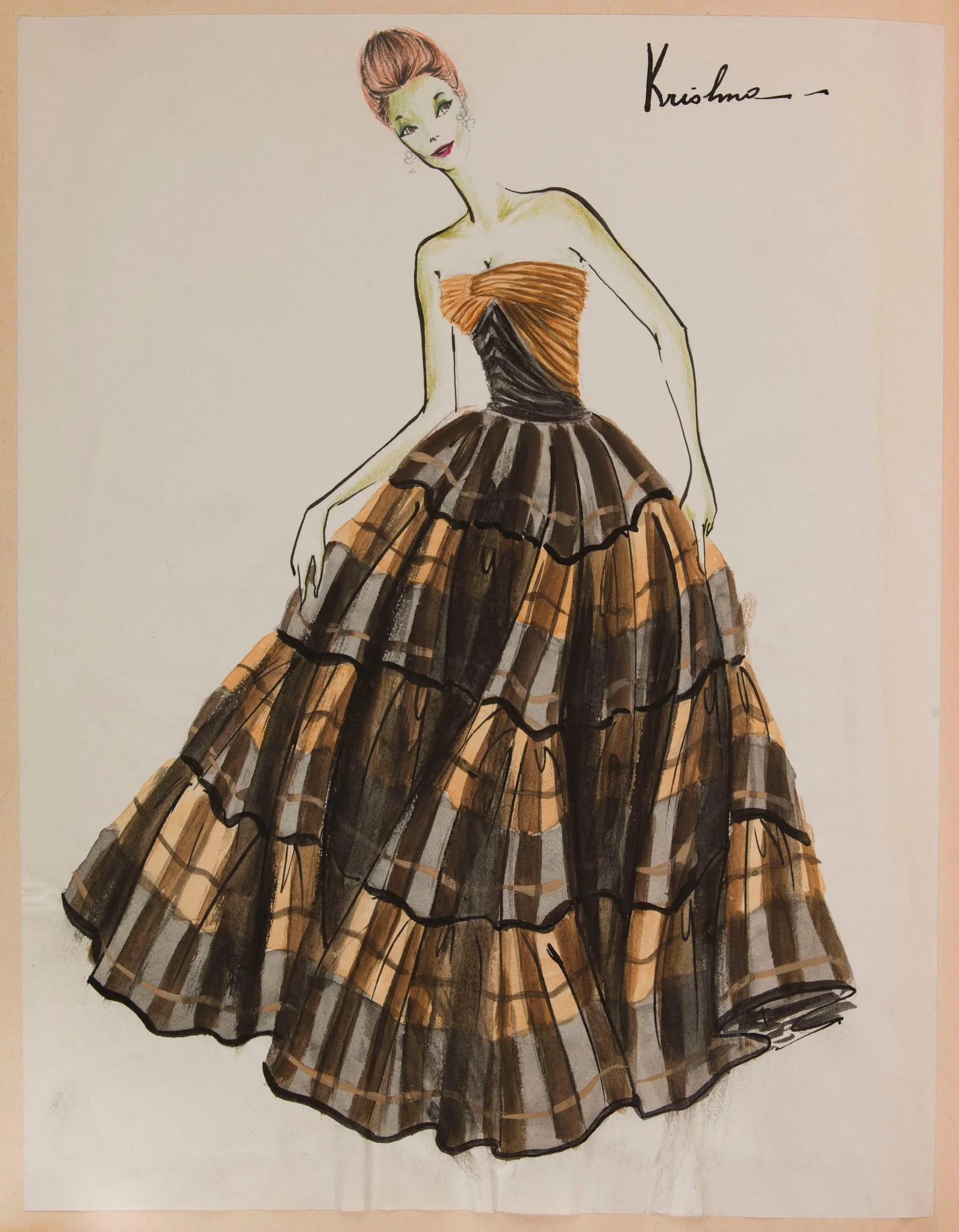 Krishma, by Marie-Louise Carven, 1959