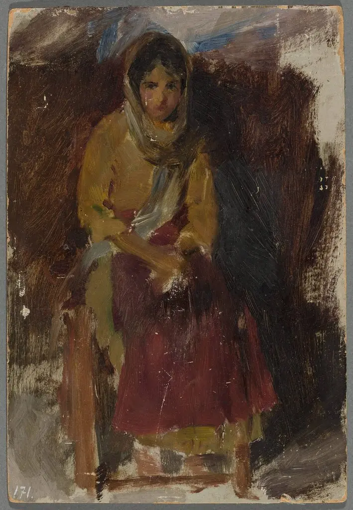 Girl. From the journey to Crimea