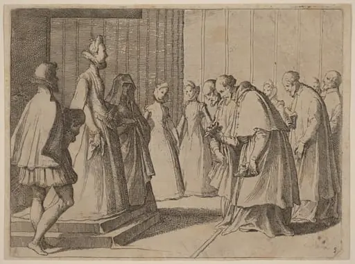 Margaret of Austria Receiving the Homage of Cardinals and Prelates