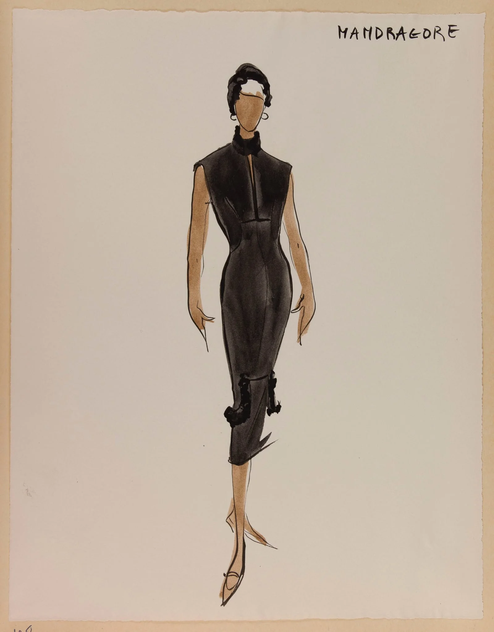 Mandragore, by Carven, 1956