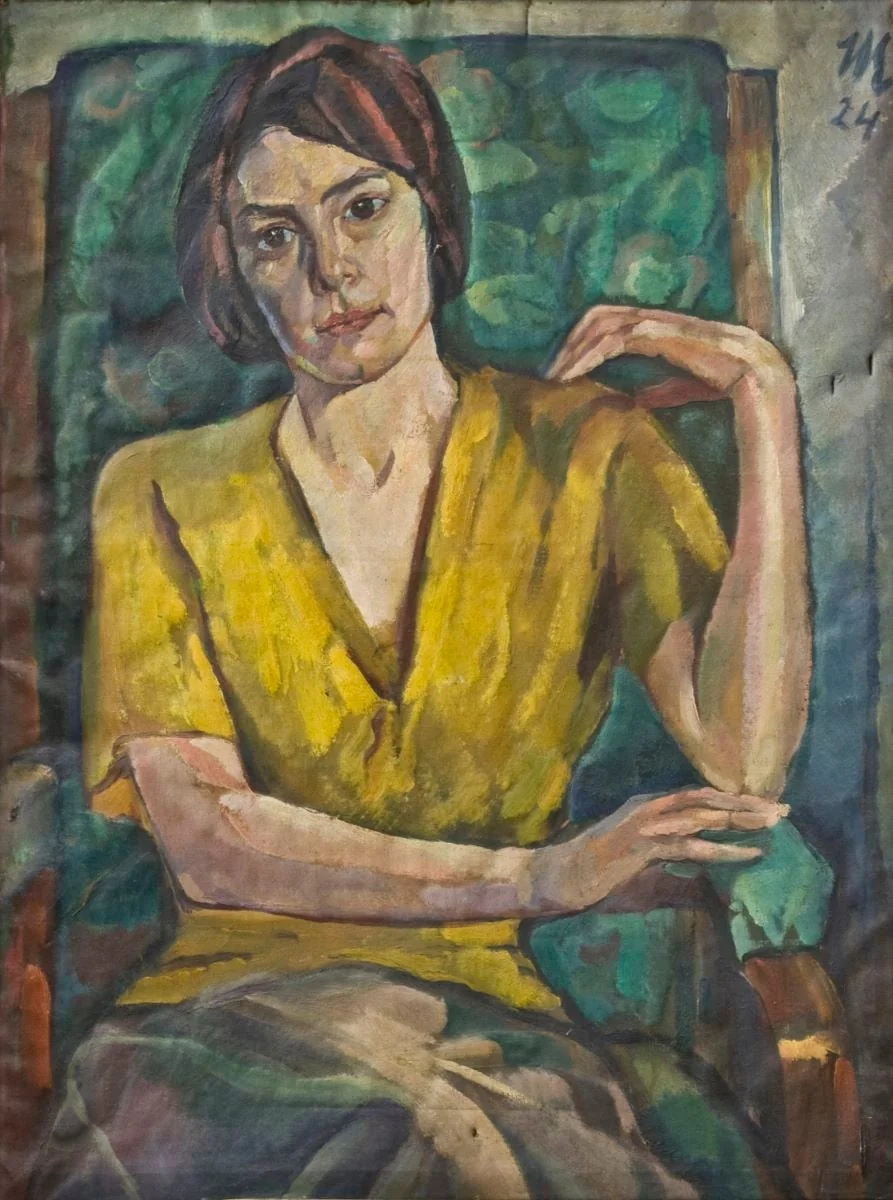 Portret de femeie, by Hans Eder, 1924