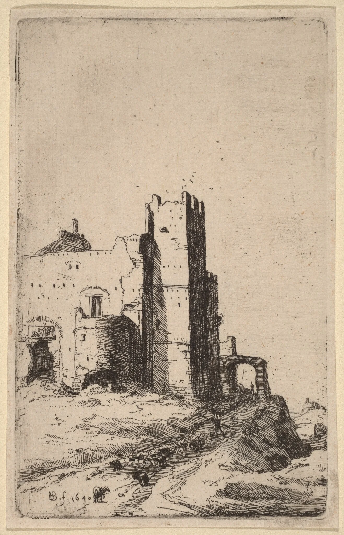 The Town of Leoni, near Frascati