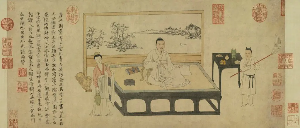 Inscribing a Portrait of Ni Zan