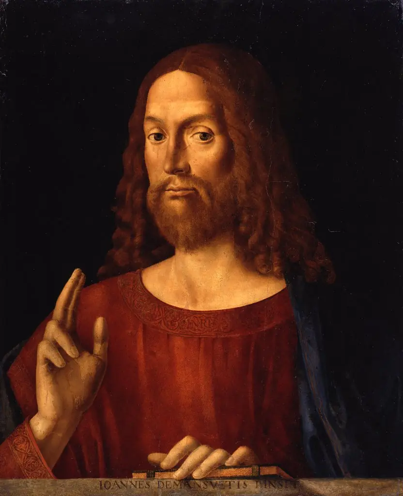 The blessing Christ