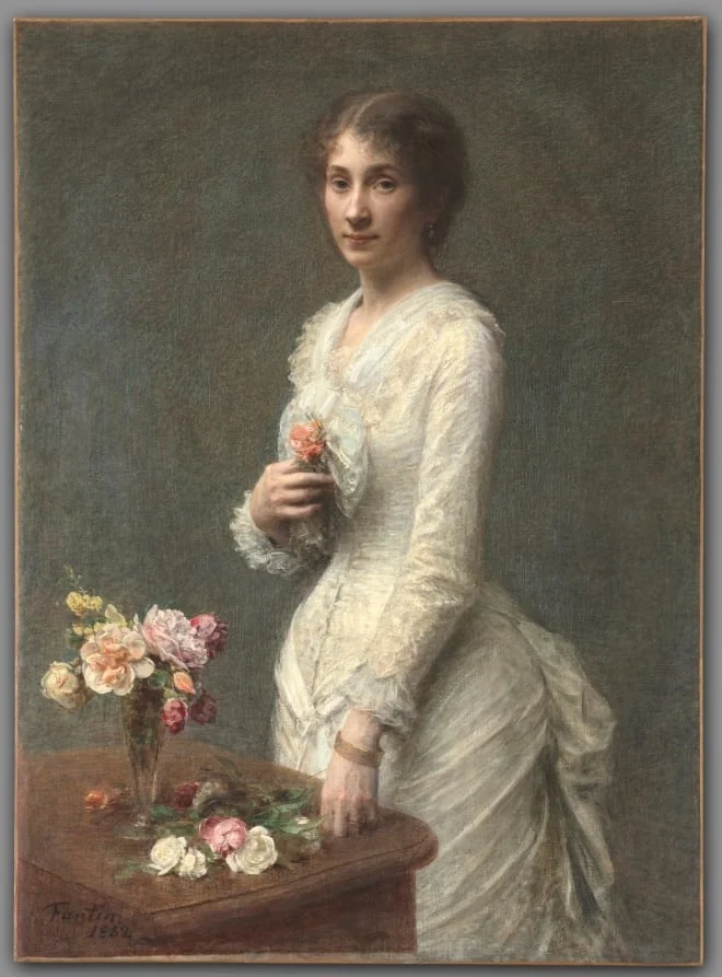 Madame Lerolle, by Henri Fantin-Latour, unspecified, 1882