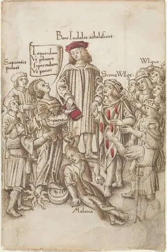 "Do Not Walk outside the Public Highway" [fol. 35 recto]