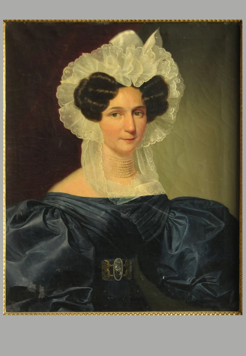 Maria Streidlin (în registrul inventar: Portret de femeie). Pandant: Portret de bărbat