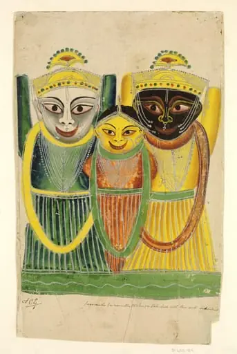Balbhadra, Subhadra and Jagannatha