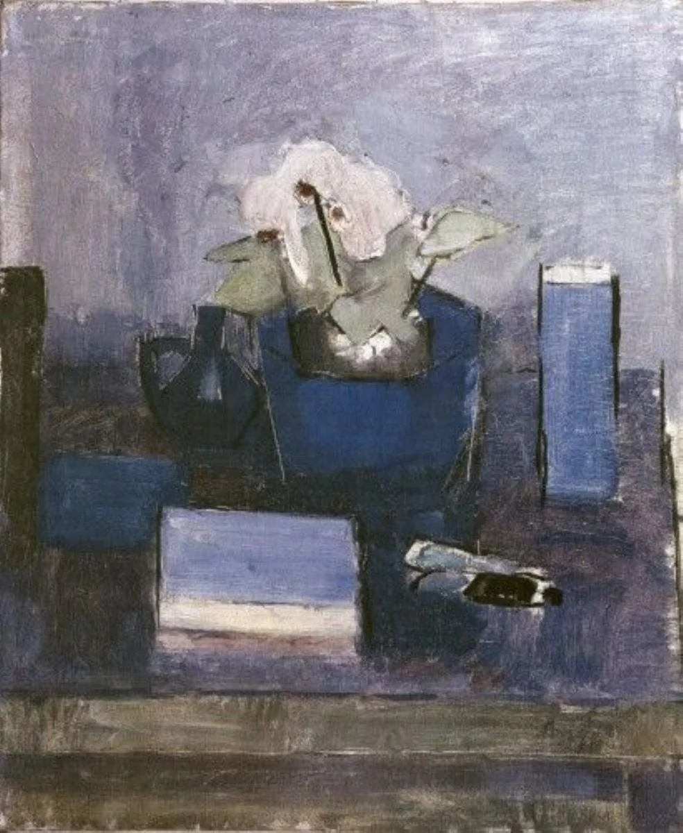Natură statică cu ciclame, by Alexandru Ciucurencu, unspecified, 1962