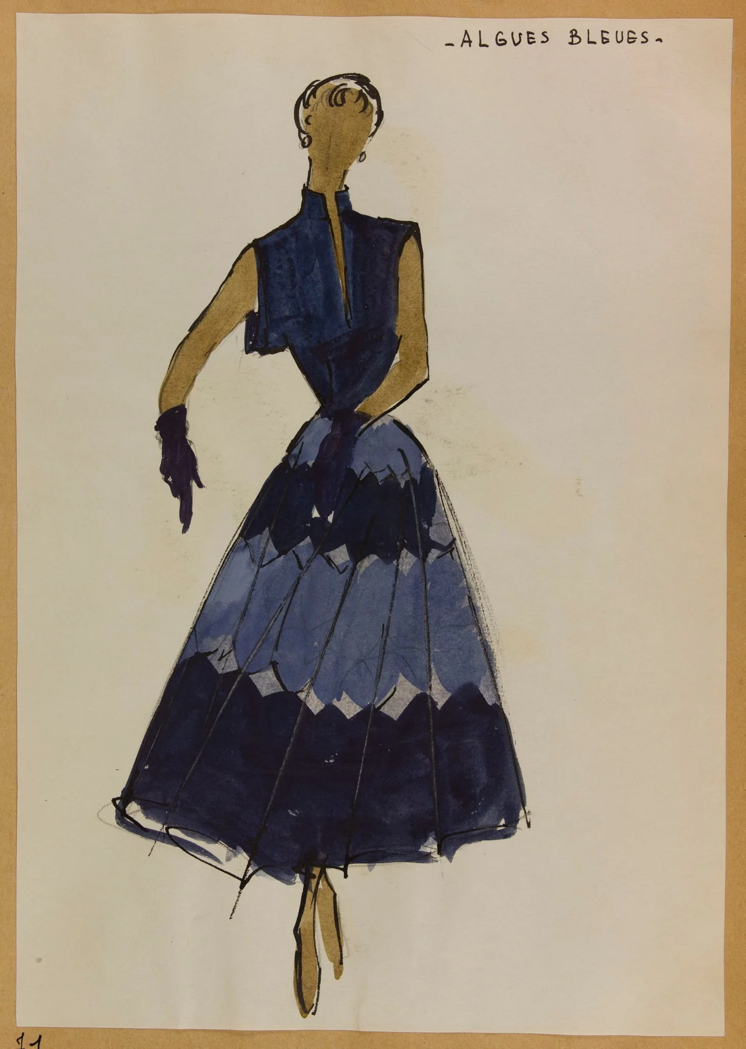 Algues bleues, by Marie-Louise Carven, 1952